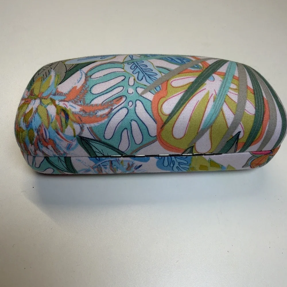 Vera Bradley Rain‎ Forest Canopy Tropical Clamshell Readers Case Hard Eyeglasses